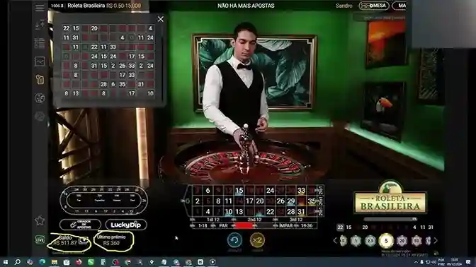 Jogar Roleta Brasileira na 81BET