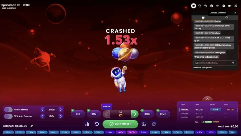 Jogar Spaceman na 81BET